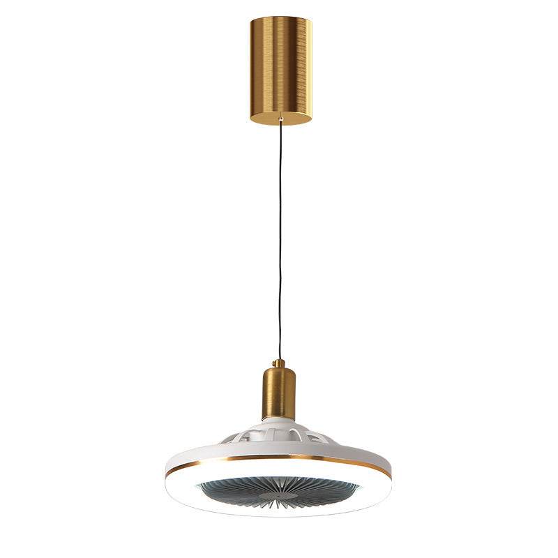 Restaurant Bar Modern Simple Small Ceiling Fan Light - Mubimart