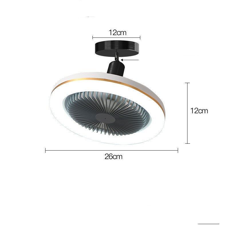 Restaurant Bar Modern Simple Small Ceiling Fan Light - Mubimart -  