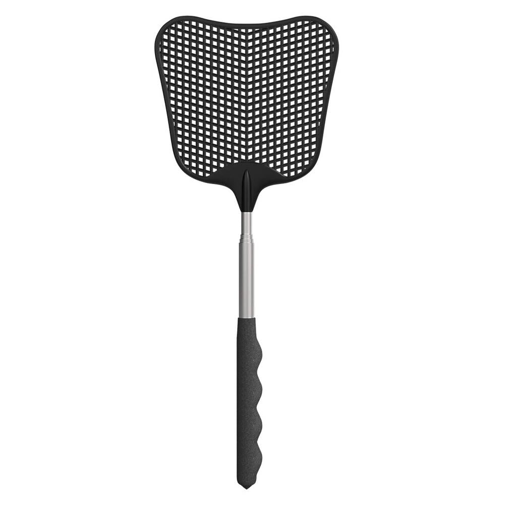 Retractable Stainless Steel Rod 12CM Banana Shape Plastic Fly Swatter - Mubimart -  