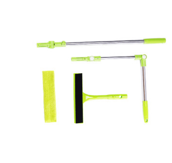 Retractable rotating glass cleaner - Mubimart