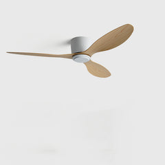 Retro Commercial Low Floor Bedroom Ceiling Fan - Mubimart -  