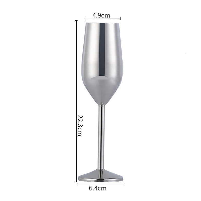 Retro Wine Glass With Tulip Glass - Mubimart -  