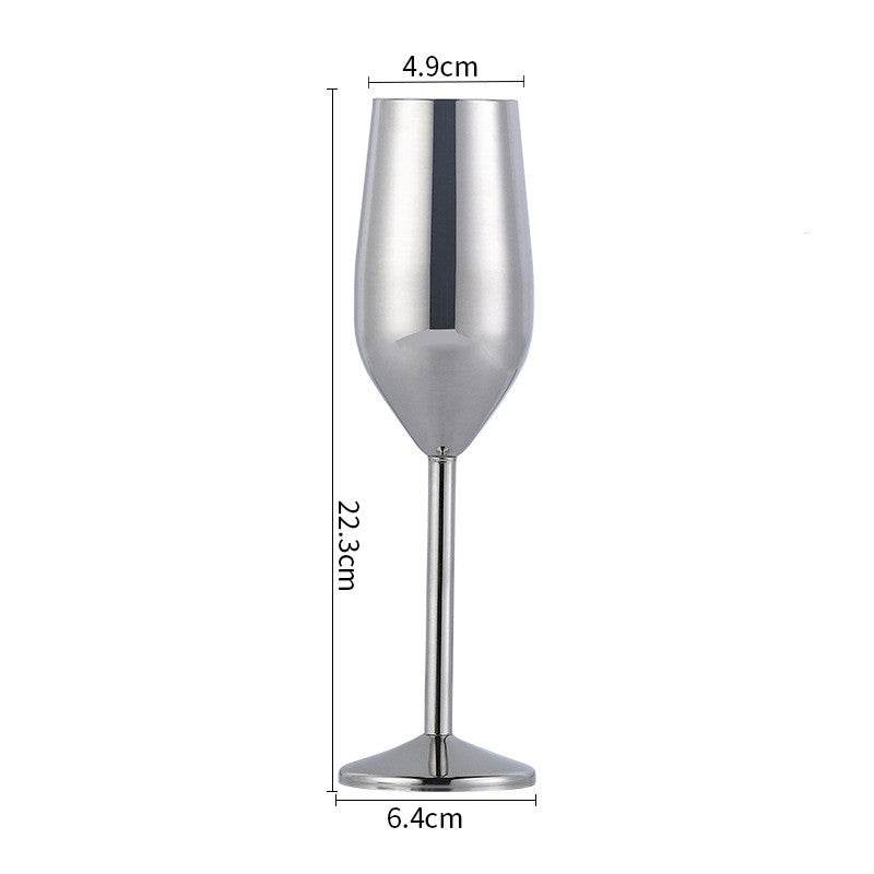 Retro Wine Glass With Tulip Glass - Mubimart