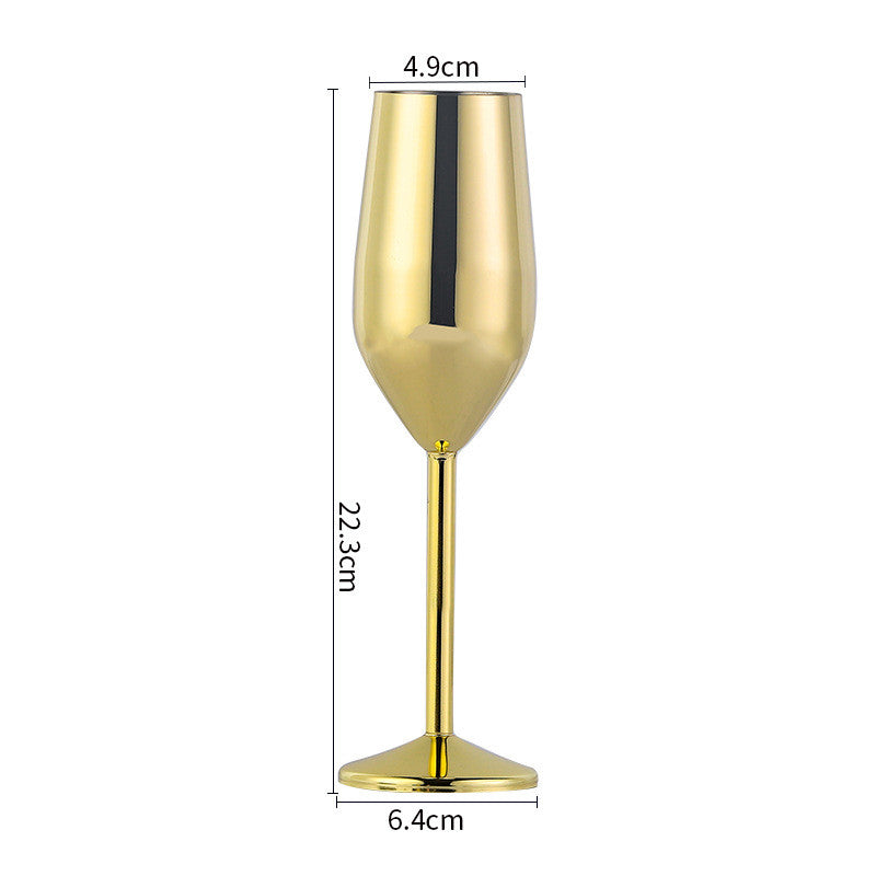 Retro Wine Glass With Tulip Glass - Mubimart -  