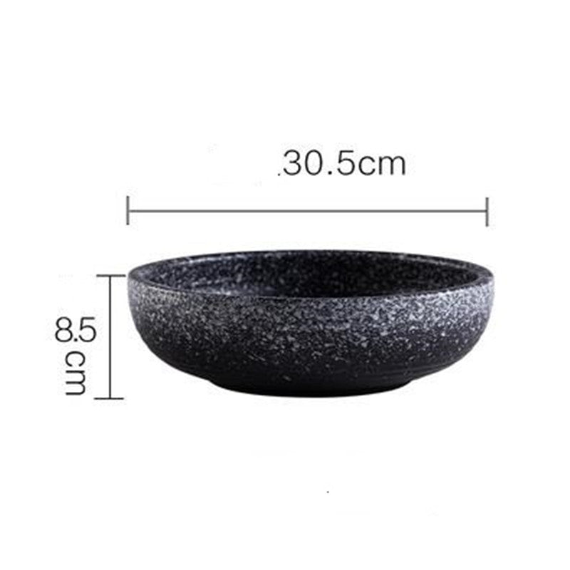 Retro soup bowl soup bowl - Mubimart -  