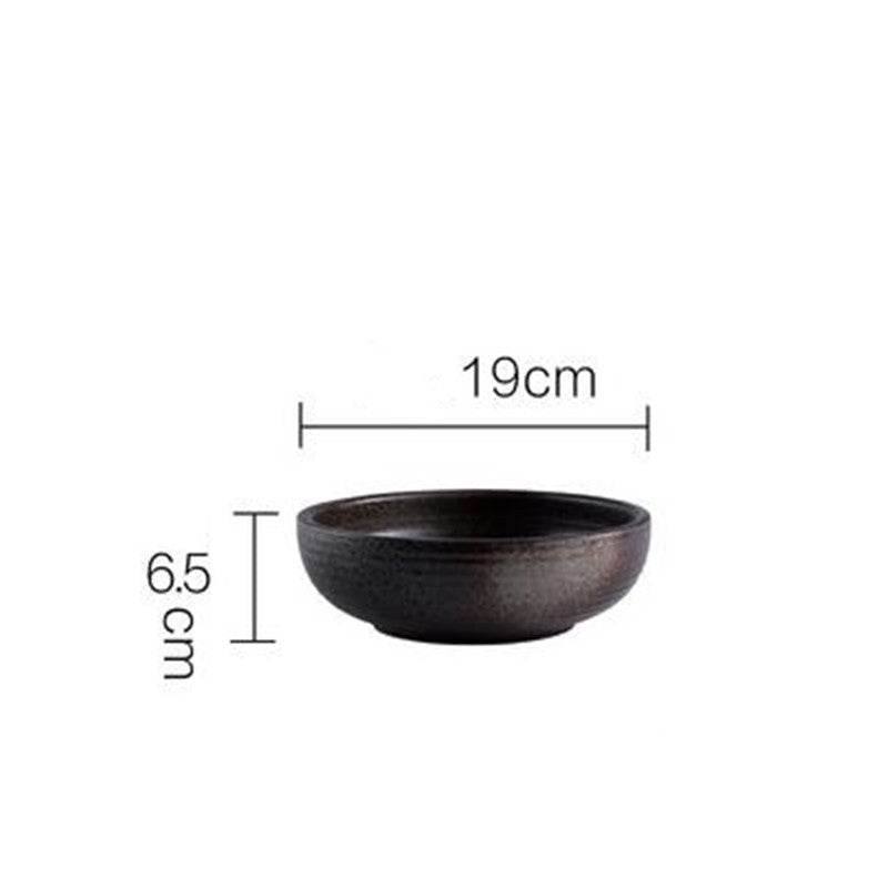 Retro soup bowl soup bowl - Mubimart