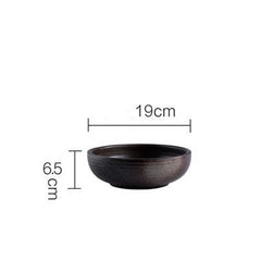 Retro soup bowl soup bowl - Mubimart -  