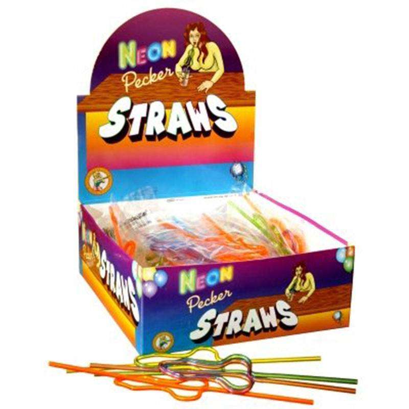 Reusable Bachelor Party Plastic Straws - Mubimart