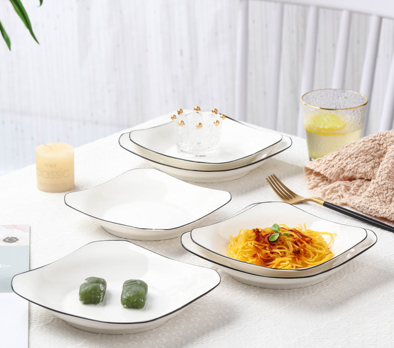 Rice PlateVegetable Plate Fruit Plate Combination - Mubimart -  