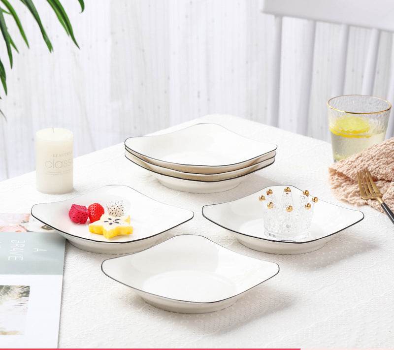 Rice PlateVegetable Plate Fruit Plate Combination - Mubimart
