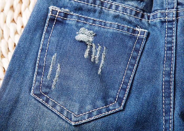 Ripped Jeans Washed Boy European Style - Mubimart