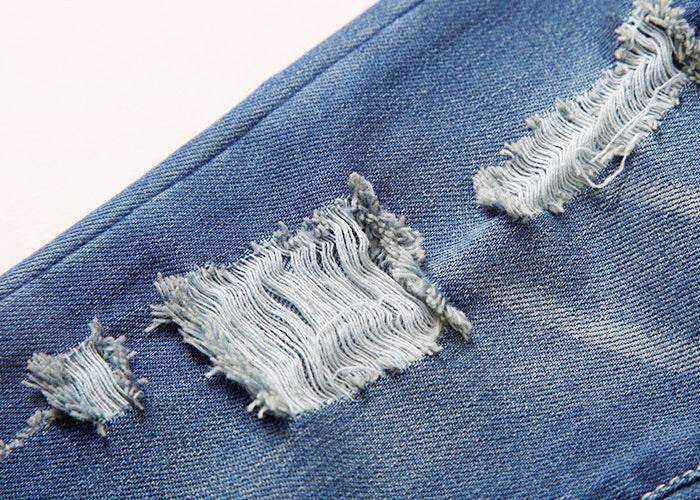 Ripped Jeans Washed Boy European Style - Mubimart