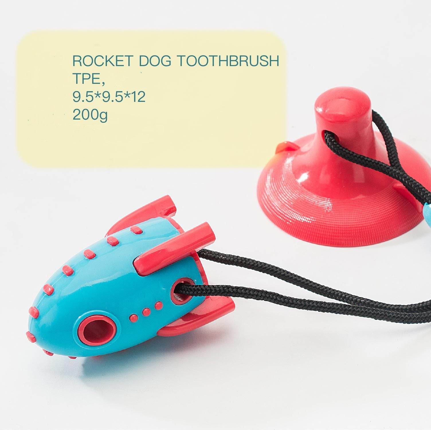 Rocket Dog Toys Leaking Food Dog Bite Toys Bite-resistant Pet Toys - Mubimart