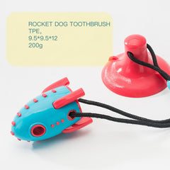 Rocket Dog Toys Leaking Food Dog Bite Toys Bite-resistant Pet Toys - Mubimart -  