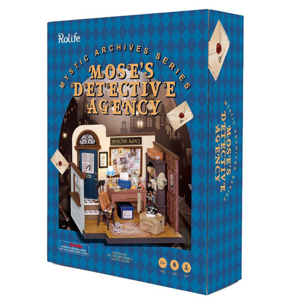 Rolife Mystic Archives Series DIY Miniature House Wooden Dollhouse For Boys Girls With Festival Gifts DG155-DG157 - Mubimart -  