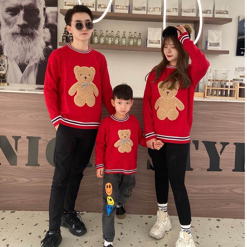 Romper New Year's Family Wear Sweater Family Wear - Mubimart