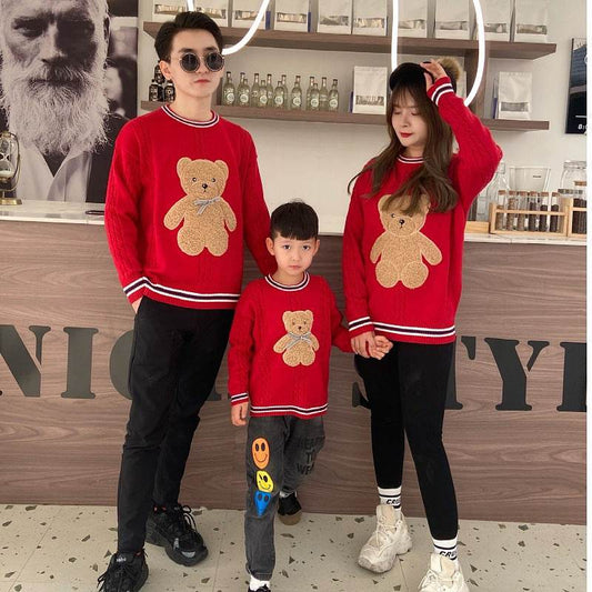 Romper New Year's Family Wear Sweater Family Wear - Mubimart