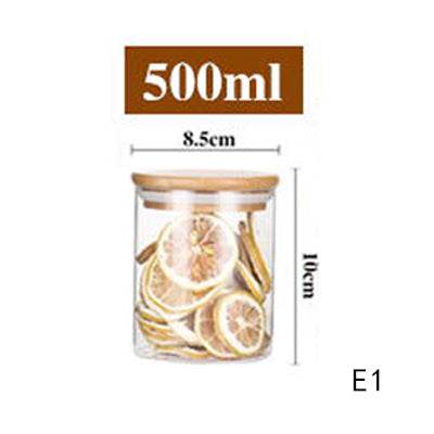 Room glass storage jar - Mubimart