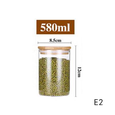 Room glass storage jar - Mubimart