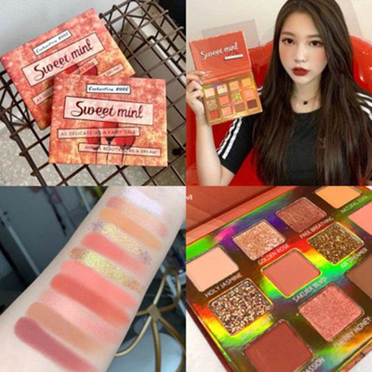 Rose eyeshadow palette - Mubimart