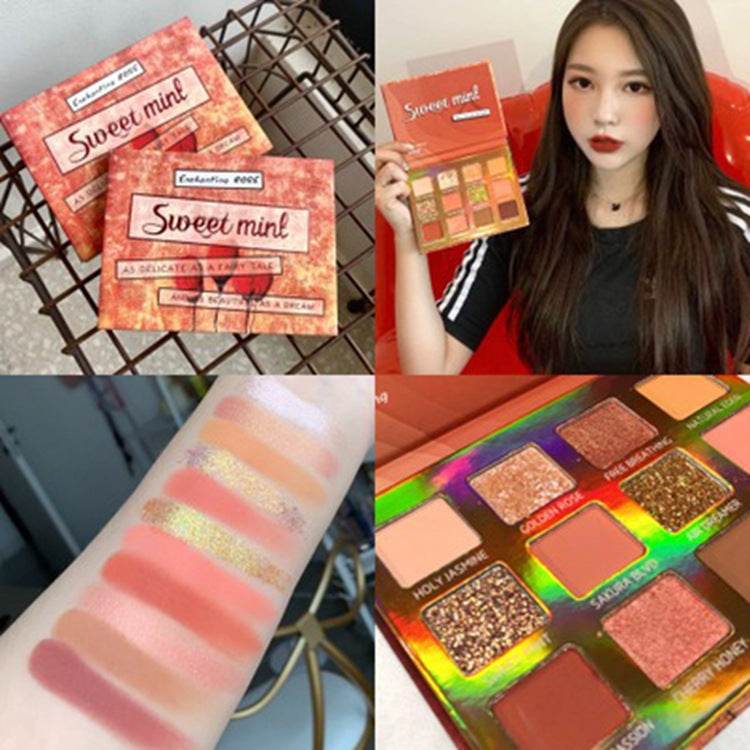 Rose eyeshadow palette - Mubimart