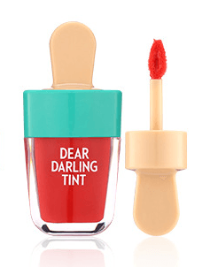 Rose, ice cream,lips, glaze, lip gloss, liquid lipstick, non stick cup, no fade, Ice Cream Lip Glaze - Mubimart