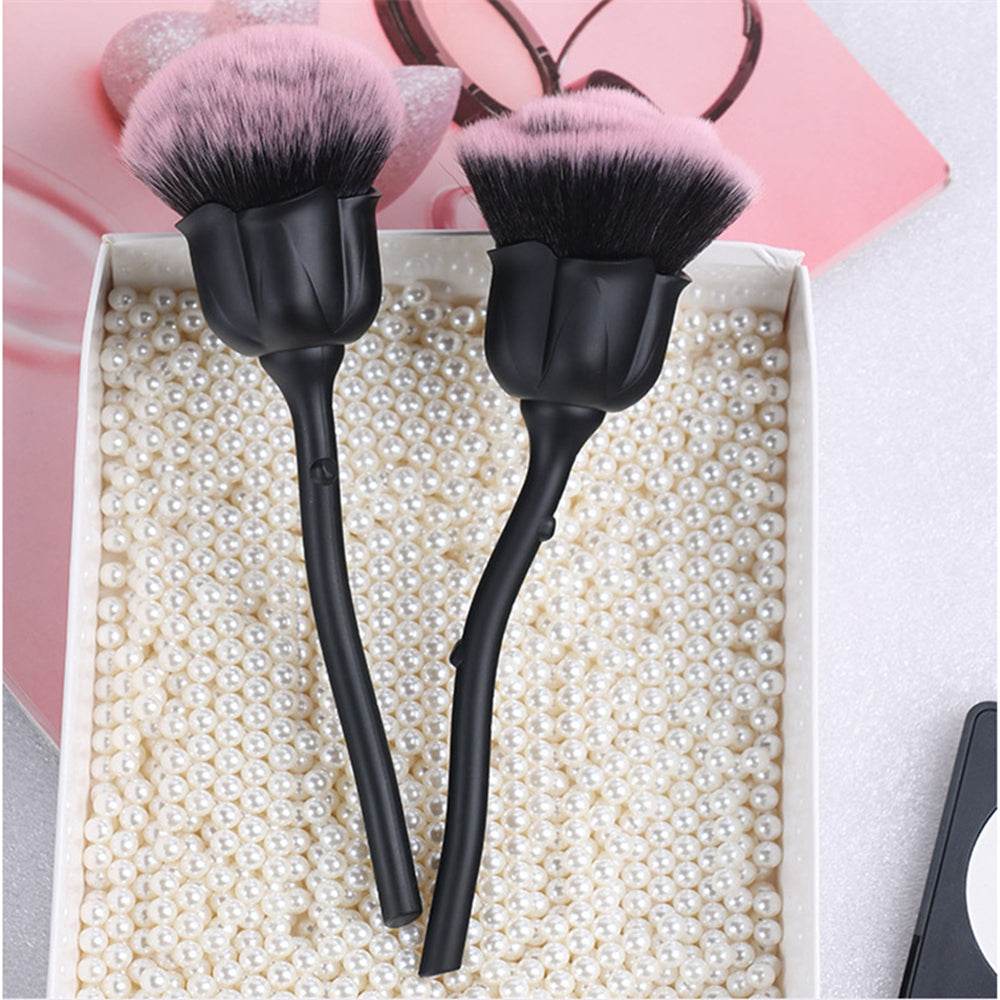 Rose makeup brush - Mubimart