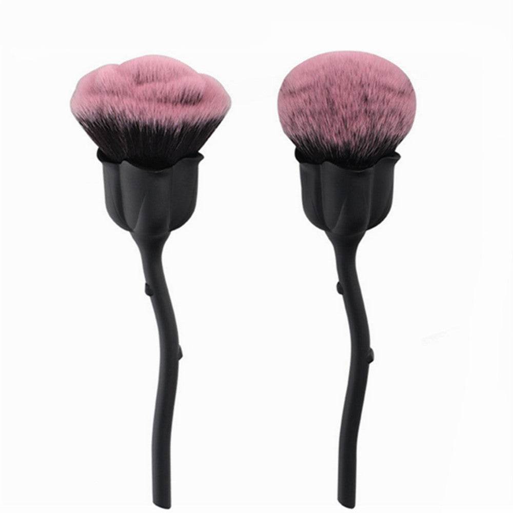 Rose makeup brush - Mubimart