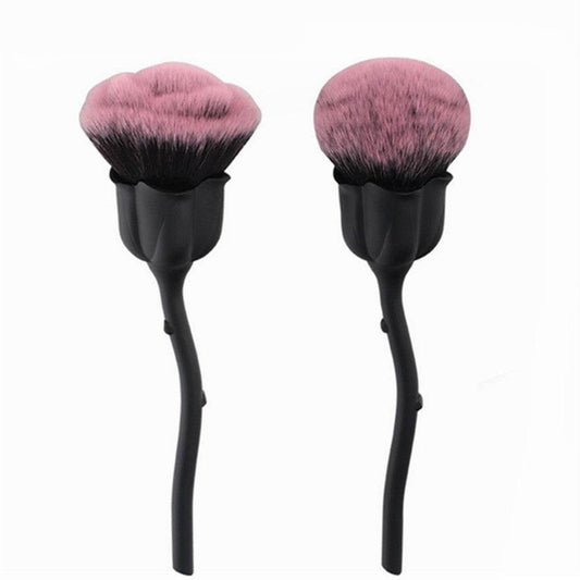 Rose makeup brush - Mubimart
