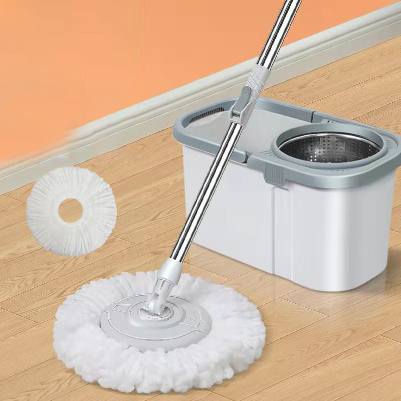 Rotary Mop Hand Free Household One Clean Flat Absorbent Mop - Mubimart -  