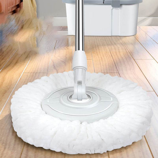 Rotary Mop Hand Free Household One Clean Flat Absorbent Mop - Mubimart