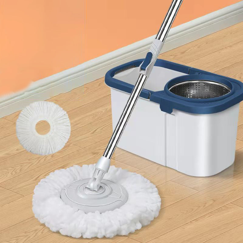 Rotary Mop Hand Free Household One Clean Flat Absorbent Mop - Mubimart -  