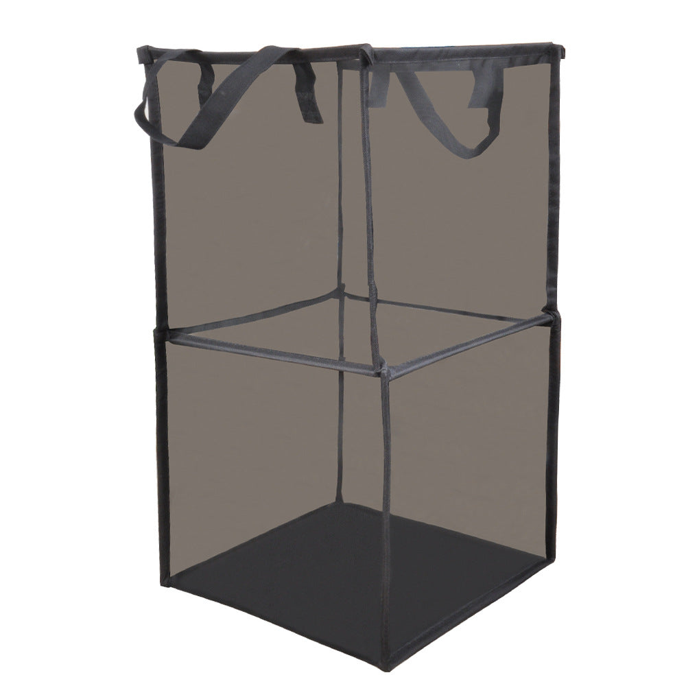 Rotatable And Foldable Bathroom Washable Laundry Hamper - Mubimart -  