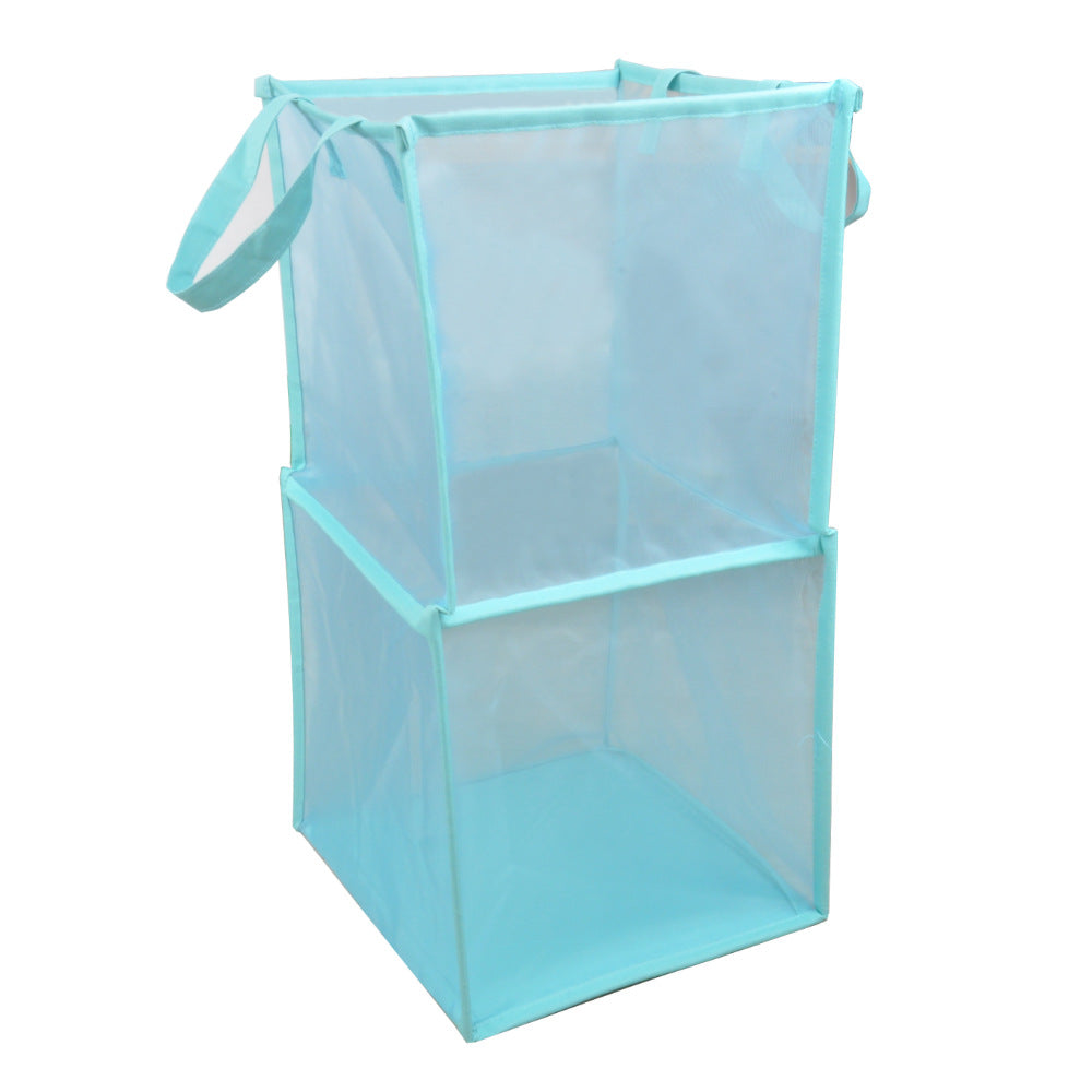 Rotatable And Foldable Bathroom Washable Laundry Hamper - Mubimart -  