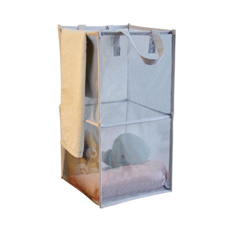 Rotatable And Foldable Bathroom Washable Laundry Hamper - Mubimart