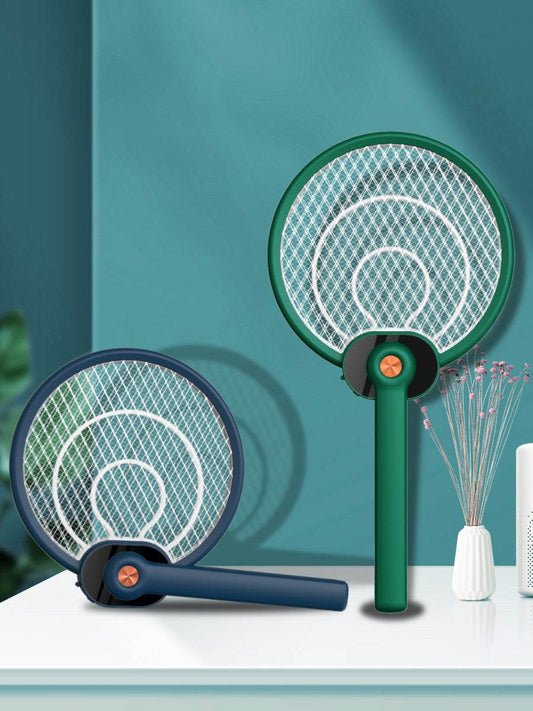 Rotating And Folding Mosquito Swatter - Mubimart