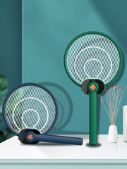 Rotating And Folding Mosquito Swatter - Mubimart -  