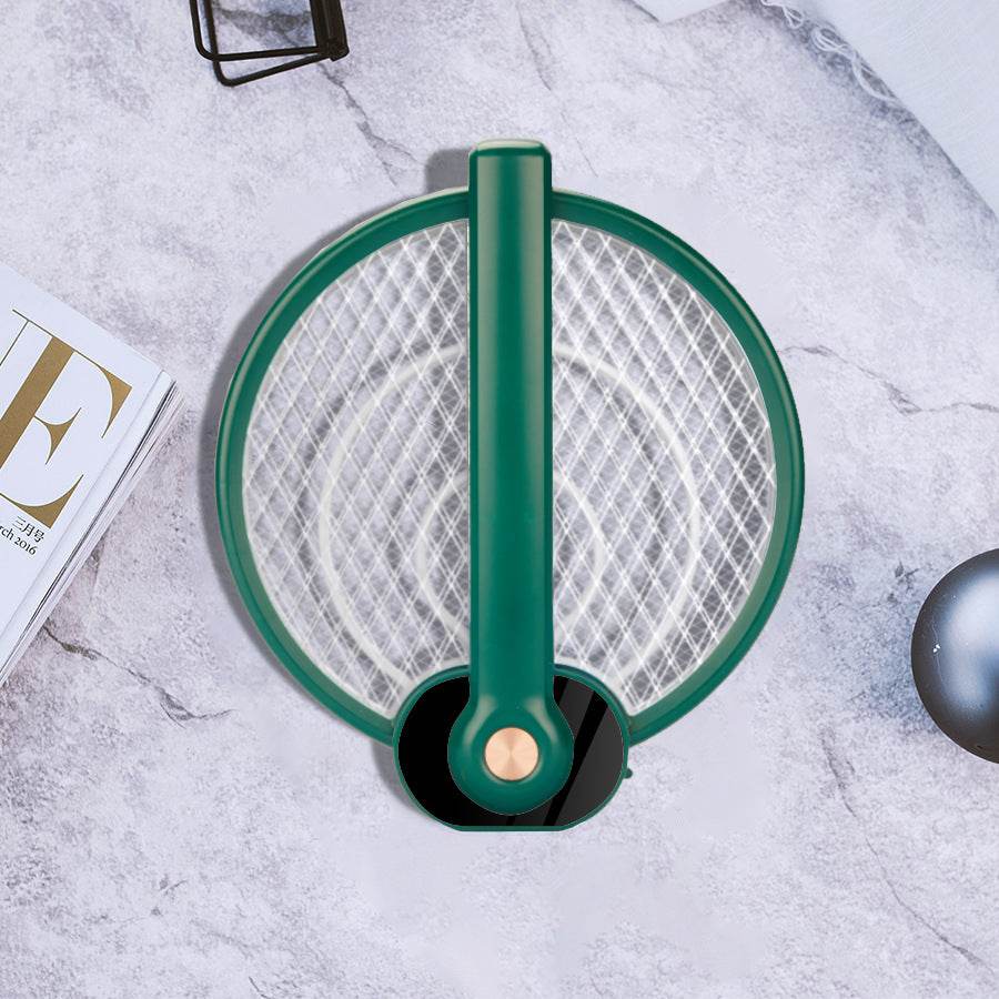 Rotating And Folding Mosquito Swatter - Mubimart