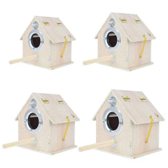 Round Cage Bird Nest Parrot Breeding Box Outdoor Munbird Breeding - Mubimart -  