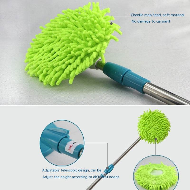 Round Chenille Mop Head Absorbent Lint-free - Mubimart