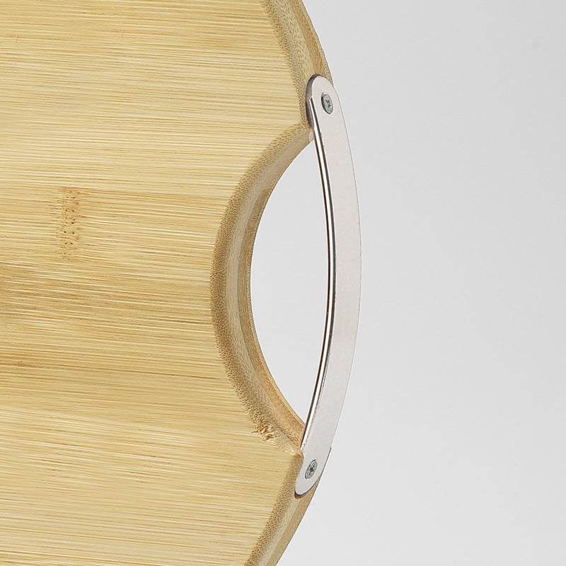 Round Cutting Board Household Thick Solid Wood Bamboo Cutting Board Kitchen Fruit Cutting Board Small Cutting Board Cutting Board Cutting Board - Mubimart