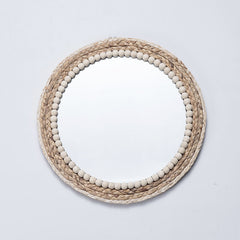 Round Makeup Mirror Wall-mounted Round Mirror - Mubimart -  