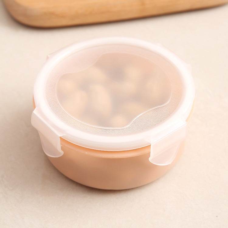 Round Mini Refrigerator Fresh-keeping Box Bento Box - Mubimart