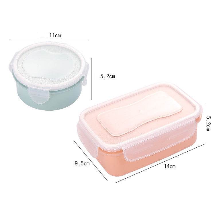 Round Mini Refrigerator Fresh-keeping Box Bento Box - Mubimart
