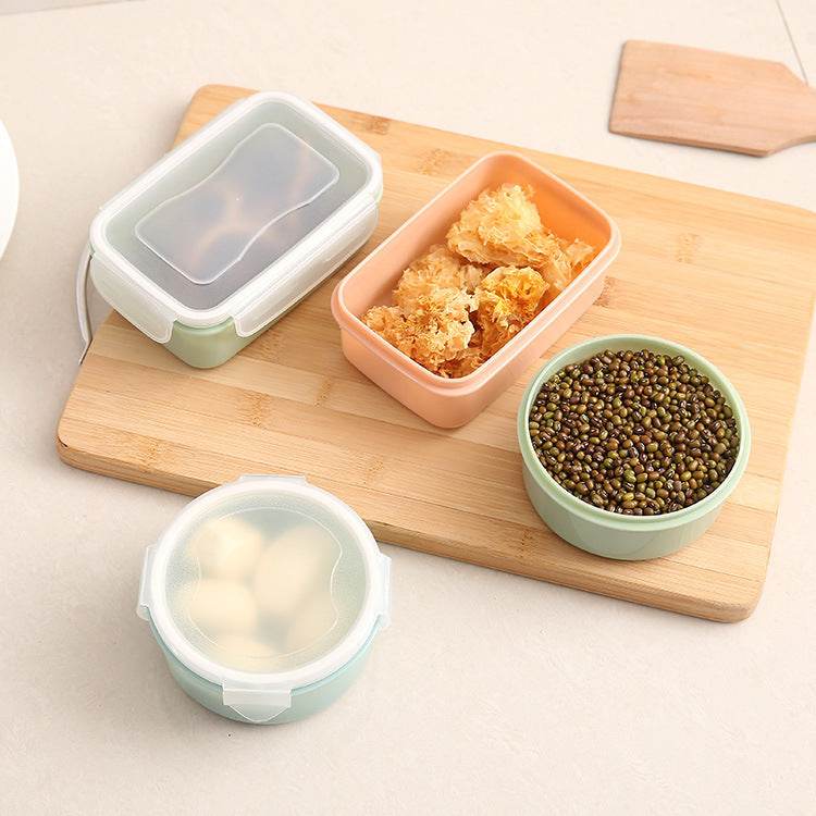 Round Mini Refrigerator Fresh-keeping Box Bento Box - Mubimart