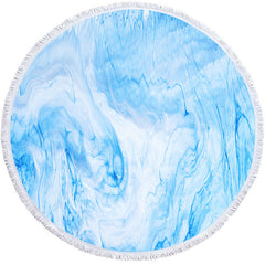 Round beach towel bath towel - Mubimart -  