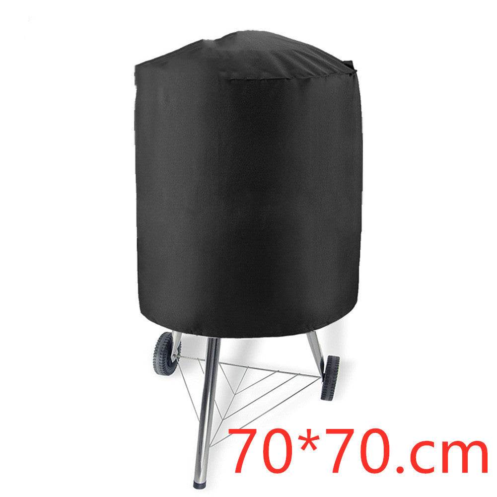 Round grill waterproof cover - Mubimart
