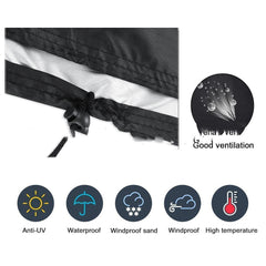 Round grill waterproof cover - Mubimart -  