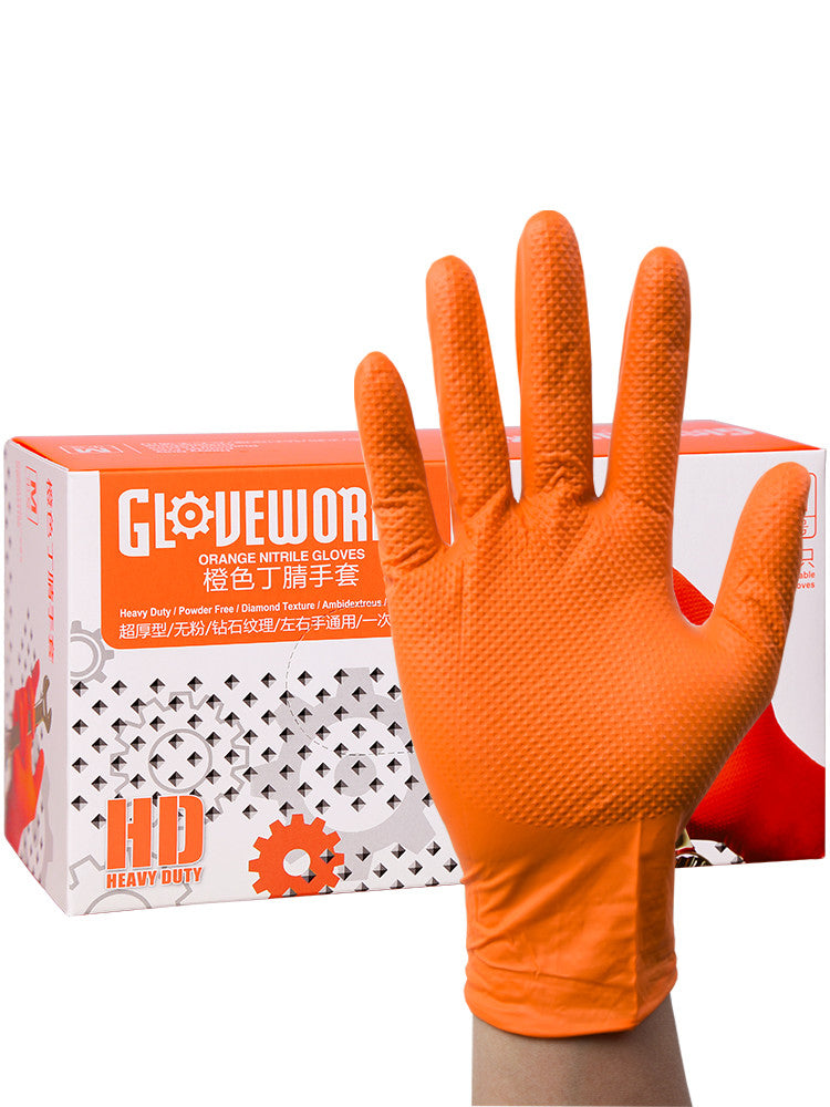 Rubber gloves labor protection protective gloves - Mubimart - Cleaning Gloves 