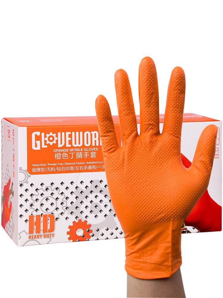 Rubber gloves labor protection protective gloves - Mubimart
